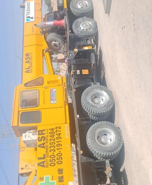 Crane 50Ton Available for rent on Daily, Weekly, Monthly and Yearly Basis