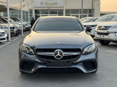 2018 Mercedes-Benz E200 UPDATE E63 2.0L Inline-4 Turbocharged Engine Grey Tan Sedan GCC