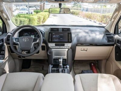 2025 Toyota Land Cruiser Prado GXR 4.0 Litres V6 Petrol Engine Black Beige SUV GCC