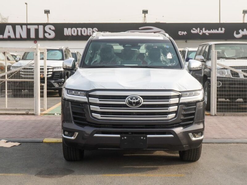 2025 Toyota Land Cruiser VXR 3.5-liter V6 Twin-Turbocharged Petrol Engine Grey Red SUV GCC