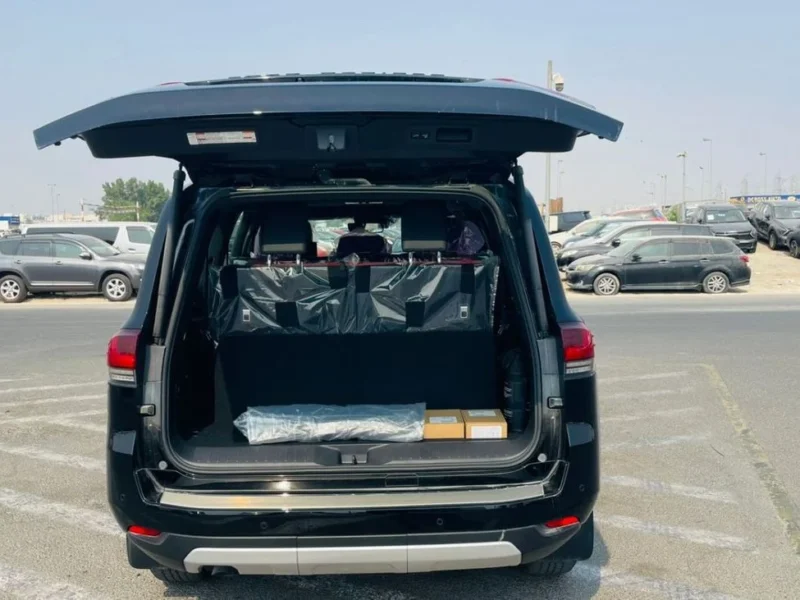 2025 Toyota Land Cruiser GR Sport 3.5-liter twin-turbocharged Petrol V6 Black Red SUV GCC