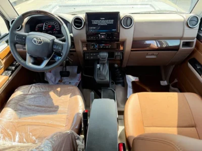 2026 Toyota Land Cruiser LC79 Double Cab 4.0-liter V6 Petrol Engine Grey Brown Pickup Truck