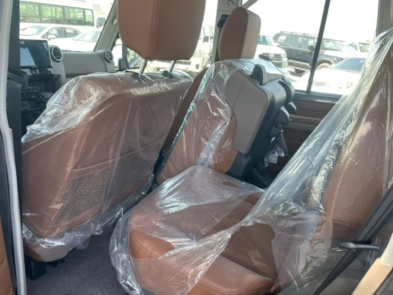 2026 Toyota Land Cruiser LC76 2.8L Turbo Diesel 4-cylinder Engine Grey Brown SUV GCC