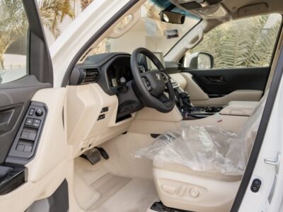 2026 Toyota Land Cruiser GXR 3.5-liter V6 Twin Turbo Petrol Engine White Beige SUV GCC