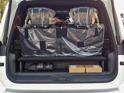 2025 Toyota Land Cruiser VX 3.5 Litres V6 Twin-Turbo Hybrid Engine White Black SUV GCC