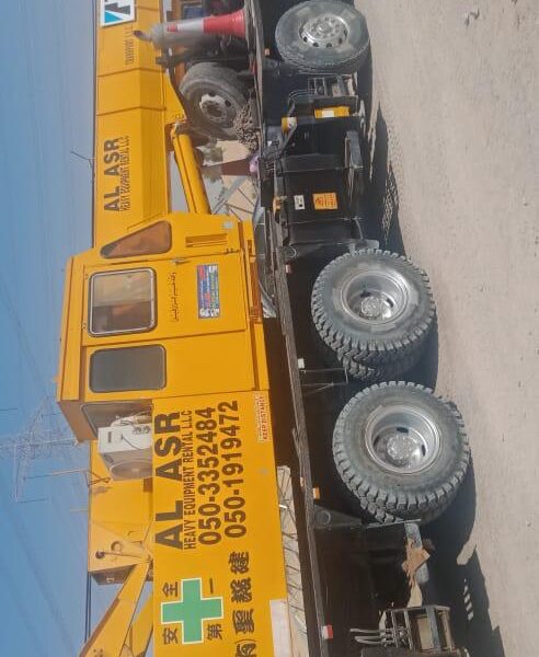 Crane 50Ton Available for rent on Daily, Weekly, Monthly and Yearly Basis