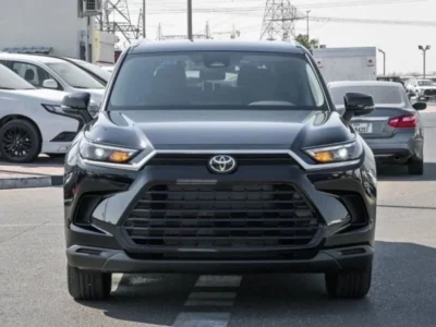 2025 Toyota Grand Highlander XLE 2.4L Turbocharged Inline-4 Petrol Engine Black Grey SUV