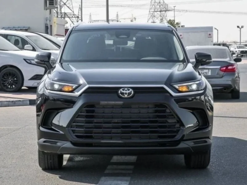 2025 Toyota Grand Highlander XLE 2.4L Turbocharged Inline-4 Petrol Engine Black Grey SUV