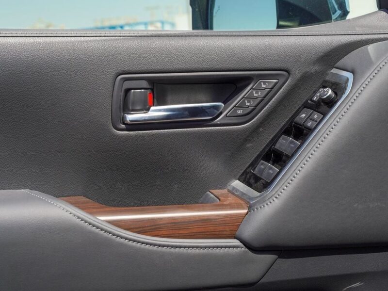 2025 Toyota Land Cruiser 300 VX 4.0-liter V6 Petrol Engine Black SUV Automatic GCC Specs