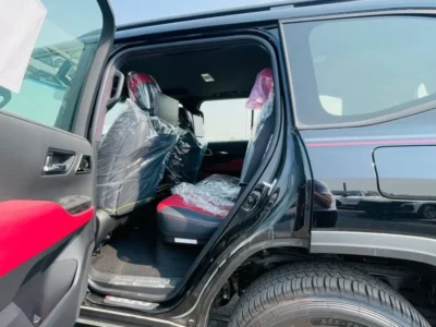 2025 Toyota Land Cruiser GR Sport 3.5-liter twin-turbocharged Petrol V6 Black Red SUV GCC