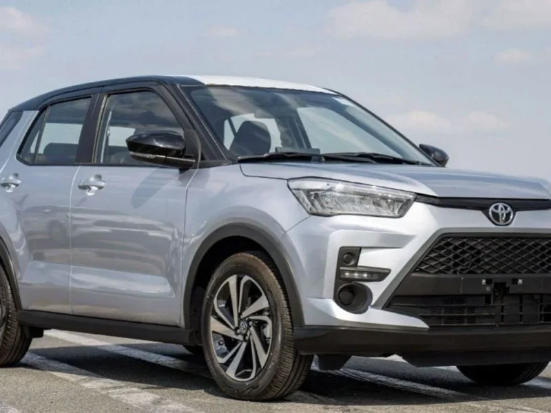 2023 Toyota Raize G 1.0L Turbo 3 Cylinder Petrol Engine Silver Black SUV GCC Automatic