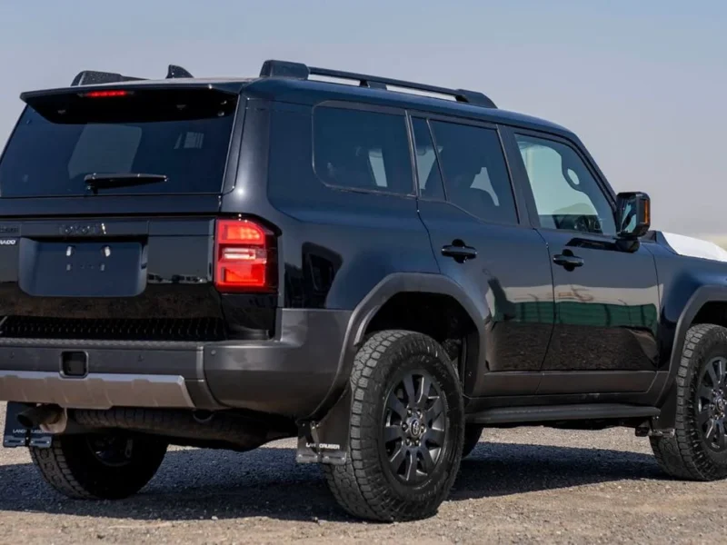 2024 Toyota Prado Adventure 2.8 Liters 4 Cylinders Diesel Engine Black SUV Automatic