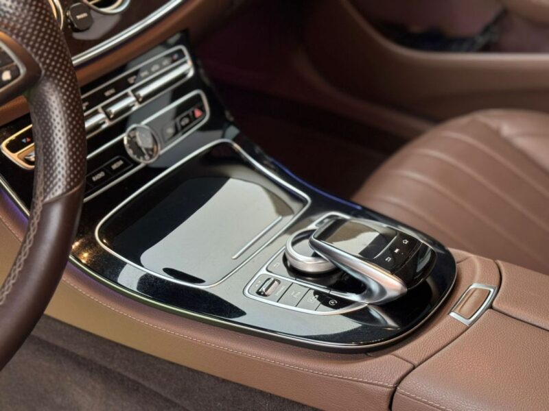 2018 Mercedes-Benz E200 UPDATE E63 2.0L Inline-4 Turbocharged Engine Grey Tan Sedan GCC