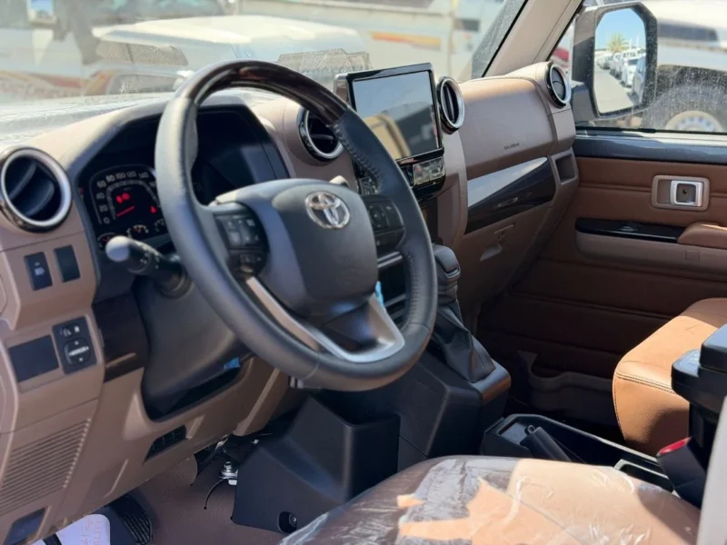 2026 Toyota Land Cruiser LC79 Double Cab 4.0-liter V6 Petrol Engine Grey Brown Pickup Truck