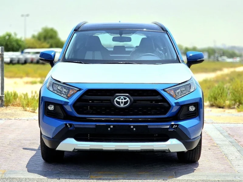 2025 Toyota RAV 4 Adventure 2.5-liter Inline-4 Cylinder Petrol Engine Blue Beige SUV GCC