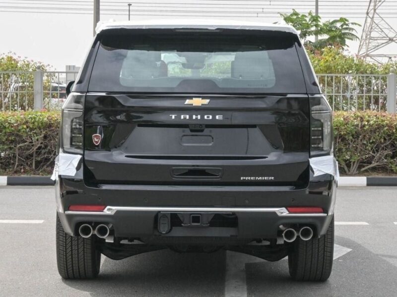 2025 CHEVROLET TAHOE Premier AWD 5.3 Litre V8 Petrol Engine Black White SUV GCC Specs