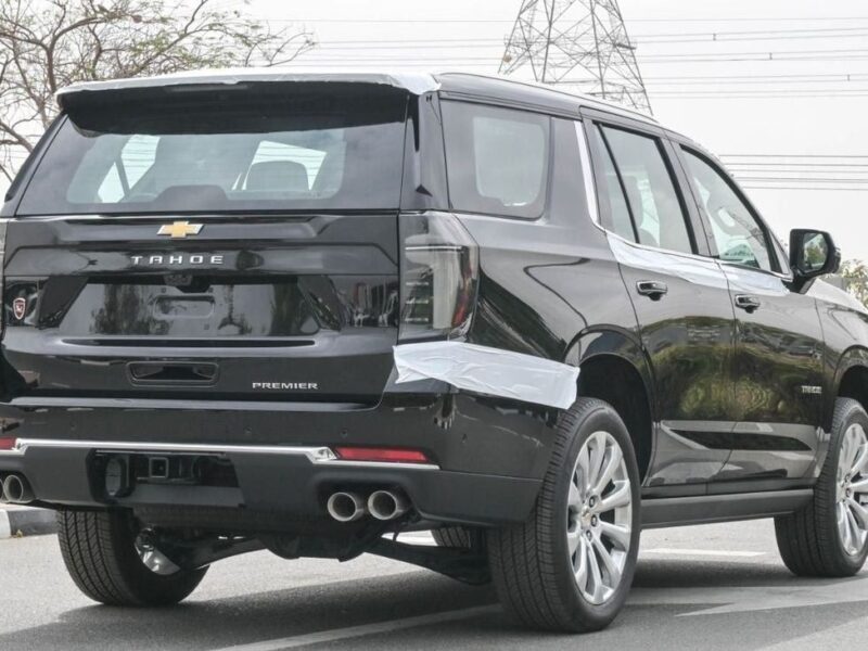 2025 CHEVROLET TAHOE Premier AWD 5.3 Litre V8 Petrol Engine Black White SUV GCC Specs