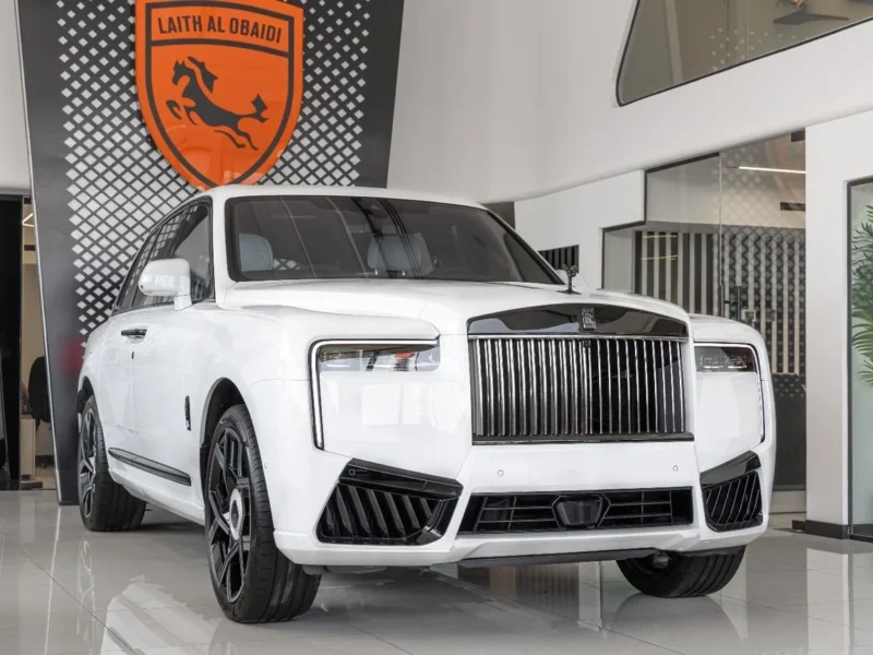 2026 Rolls-Royce Cullinan Black Badge 6.75L Twin-Turbo V12 Engine White Blue SUV FULL OPTIONS