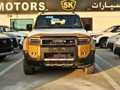 2026 Toyota Prado Adventure 2.4L Turbocharged Petrol Engine Grey Brown SUV GCC Specs