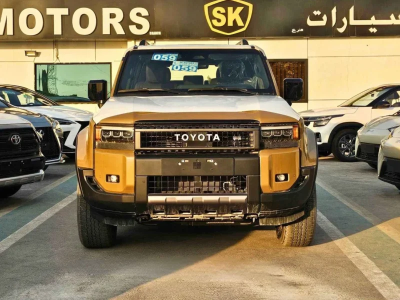 2026 Toyota Prado Adventure 2.4L Turbocharged Petrol Engine Grey Brown SUV GCC Specs