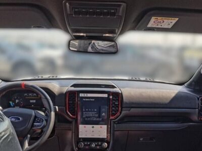 2025 Ford Ranger Raptor 3.0L EcoBoost V6 Twin-Turbo Petrol Engine Black Pickup Truck