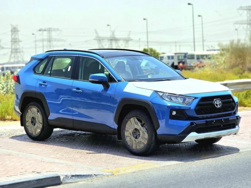 2025 Toyota RAV 4 Adventure 2.5-liter Inline-4 Cylinder Petrol Engine Blue Beige SUV GCC