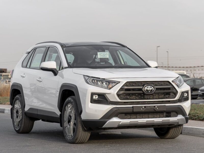 2025 Toyota RAV 4 Adventure 2.5 Litres 4-Cylinder Petrol Engine White Grey SUV GCC Specs