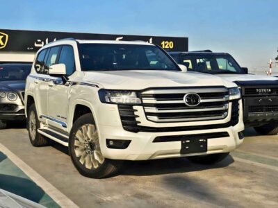 2026 Toyota Land Cruiser GXR 3.5L Twin Turbo V6 Petrol Engine White Black SUV GCC Specs