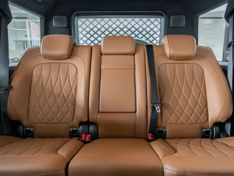 2026 Mercedes-Benz G 63 AMG 4.0L V8 Twin-Turbo Engine White Brown SUV Fully Carbon Fiber