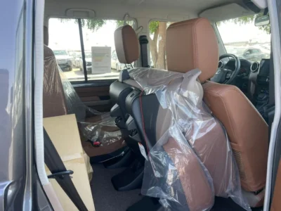 2026 Toyota Land Cruiser LC76 2.8L Turbo Diesel 4-cylinder Engine Grey Brown SUV GCC