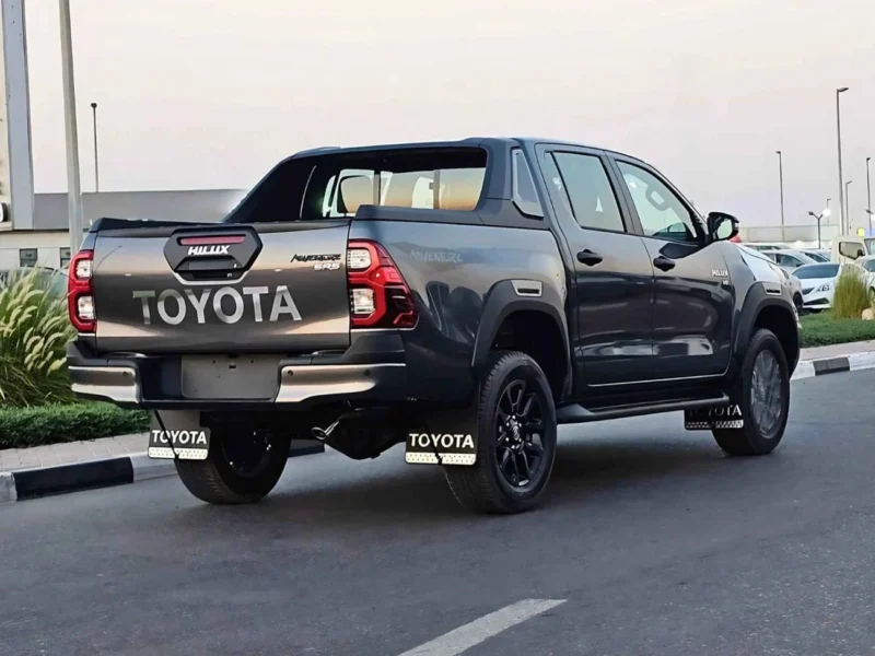 2026 Toyota Hilux Adventure 4.0-liter V6 Petrol Engine Grey Pickup Truck GCC Specs
