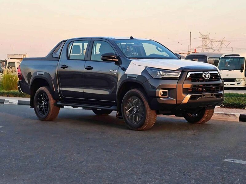 2026 Toyota Hilux Adventure 4.0-liter V6 Petrol Engine Grey Pickup Truck GCC Specs