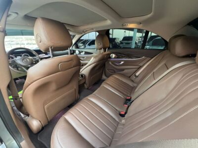 2018 Mercedes-Benz E200 UPDATE E63 2.0L Inline-4 Turbocharged Engine Grey Tan Sedan GCC