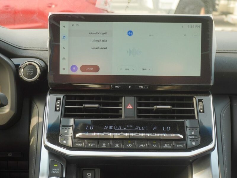 2025 Toyota Land Cruiser VXR 3.5-liter V6 Twin-Turbocharged Petrol Engine Grey Red SUV GCC