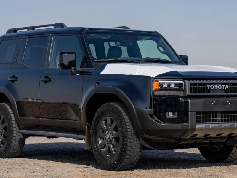 2024 Toyota Prado Adventure 2.8 Liters 4 Cylinders Diesel Engine Black SUV Automatic