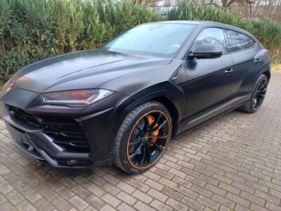 2021 Lamborghini Urus Graphite Capsule 4.0 Litre Twin-Turbo V8 Engine Black SUV AWD