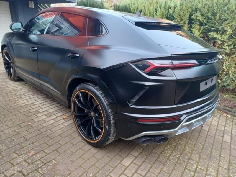 2021 Lamborghini Urus Graphite Capsule 4.0 Litre Twin-Turbo V8 Engine Black SUV AWD