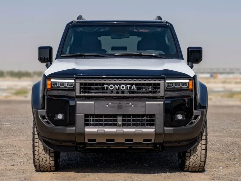 2024 Toyota Prado Adventure 2.8 Liters 4 Cylinders Diesel Engine Black SUV Automatic