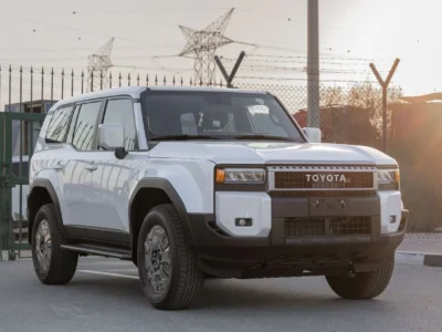 2026 Toyota Prado TXL 2.4L Turbocharged 4-Cylinder Petrol Engine White Black SUV GCC