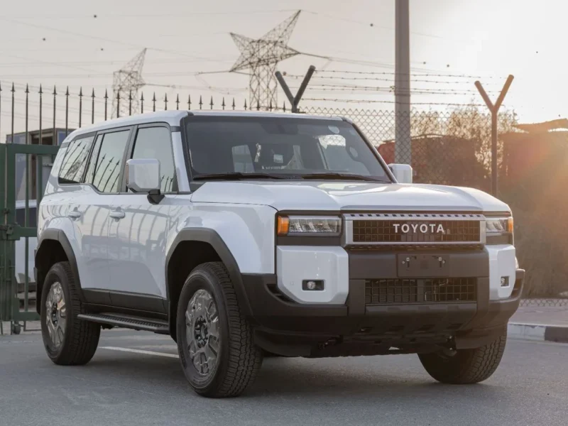 2026 Toyota Prado TXL 2.4L Turbocharged 4-Cylinder Petrol Engine White Black SUV GCC