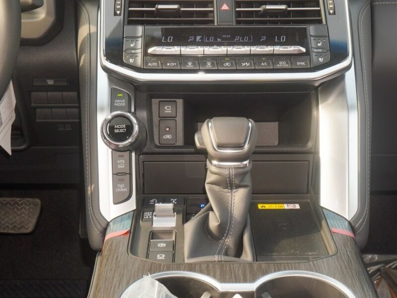 2025 Toyota Land Cruiser VXR 3.5-liter V6 Twin-Turbocharged Petrol Engine Grey Red SUV GCC