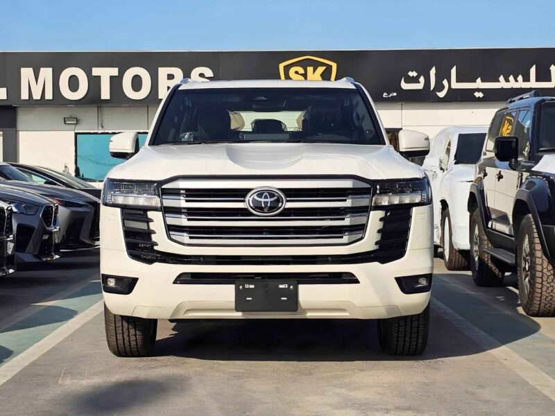 2026 Toyota Land Cruiser GXR 3.5L Twin Turbo V6 Petrol Engine White Black SUV GCC Specs