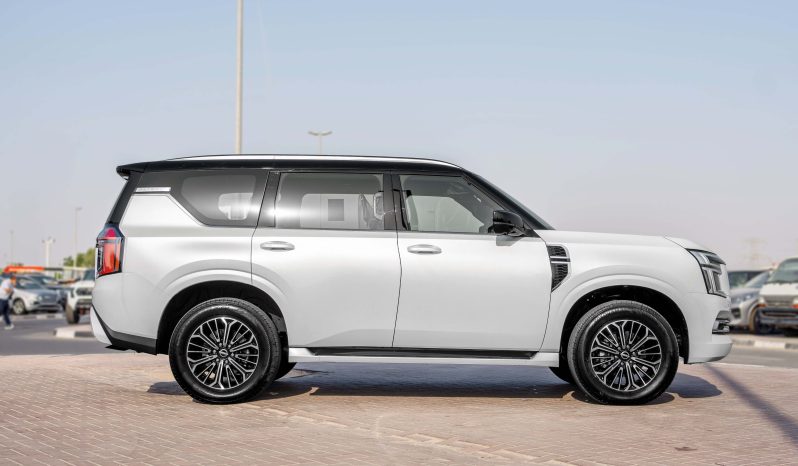 2026 Nissan Patrol SE Platinum 3.8 Litres V6 Petrol Engine White Red SUV Automatic