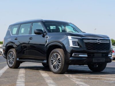 2026 Nissan Patrol SE Platinum 3.8 Litres V6 Petrol Engine Black Tan SUV Automatic