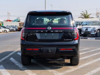 2026 Nissan Patrol SE Platinum 3.8 Litres V6 Petrol Engine Black Tan SUV Automatic