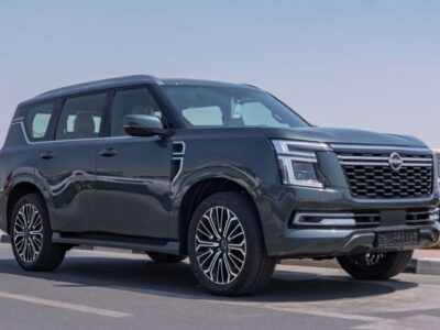 2026 Nissan Patrol SE Platinum 3.8 Litres V6 Petrol Engine Green Red SUV Automatic