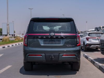 2026 Nissan Patrol SE Platinum 3.8 Litres V6 Petrol Engine Green Red SUV Automatic