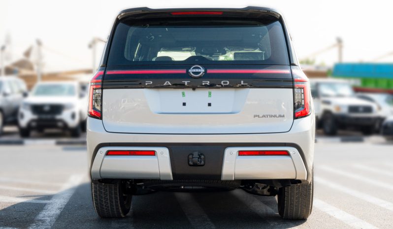 2026 Nissan Patrol SE Platinum 3.8 Litres V6 Petrol Engine Silver Red SUV Automatic