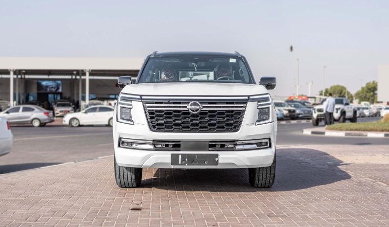 2026 Nissan Patrol SE Platinum 3.8 Litres V6 Petrol Engine White Red SUV Automatic
