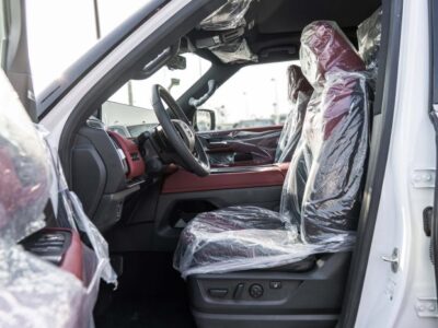 2026 Nissan Patrol SE Platinum 3.8 Litres V6 Petrol Engine White Red SUV Automatic